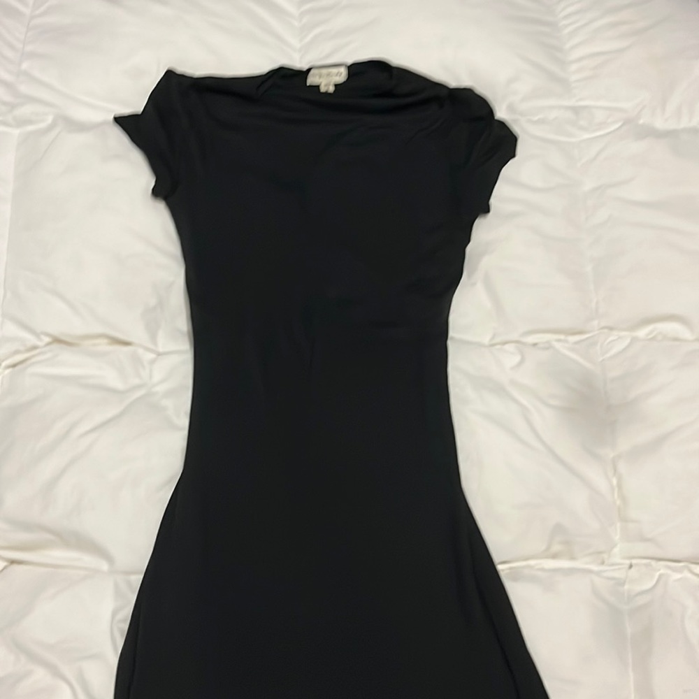 Black long dress from See You Monday. Size medium woman’s.